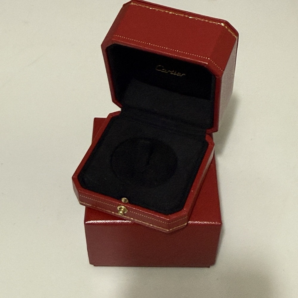 Cartier Jewelry Ring Case and Box Empty & Broken Latch